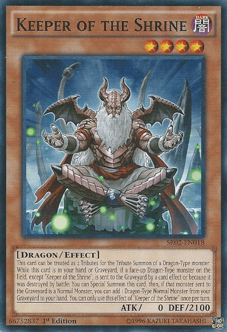 Keeper of the Shrine [SR02-EN018] Common (ONLINE ORDER ONLY)