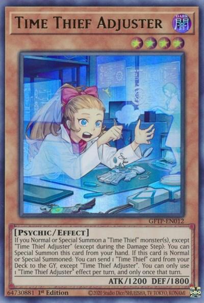Time Thief Adjuster [GFTP-EN012] Ultra Rare (ONLINE ORDER ONLY)