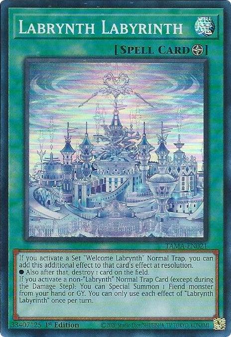 Labrynth Labyrinth [TAMA-EN021] Super Rare (ONLINE ORDER ONLY)