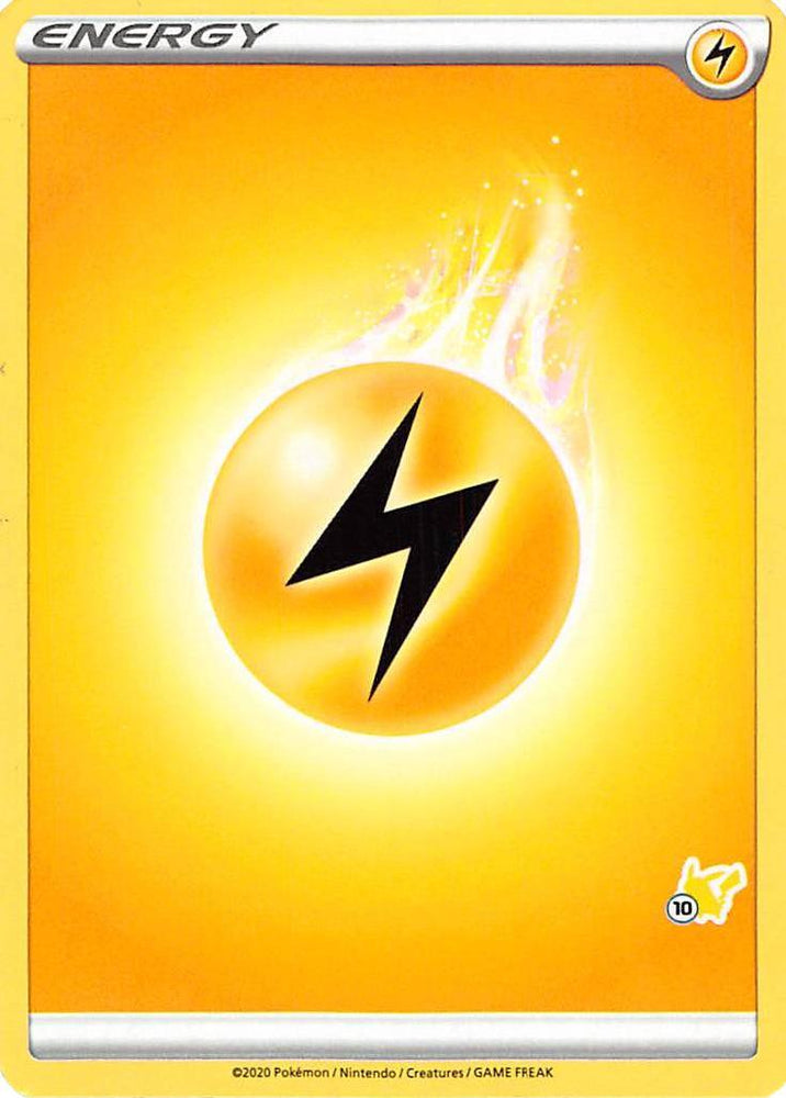 Lightning Energy (Pikachu Stamp #10) [Battle Academy 2022] (Online Only)