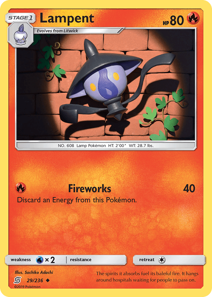 Lampent (29/236) [Sun & Moon: Unified Minds] (Online Only)