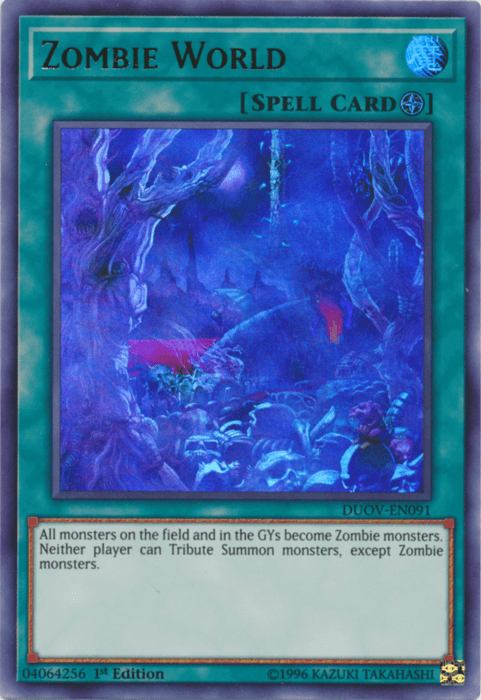 Zombie World [DUOV-EN091] Ultra Rare (ONLINE ORDER ONLY)