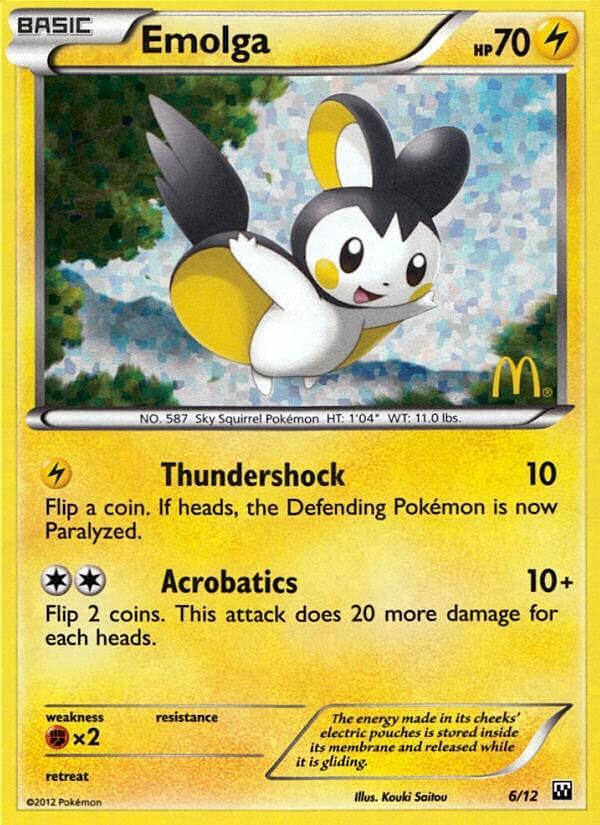 Emolga (6/12) [McDonald's Promos: 2012 Collection] (Online Only)