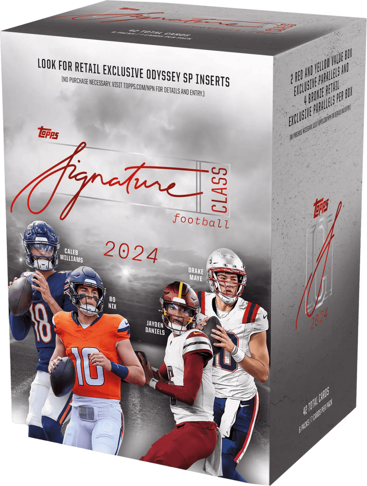 2024 Topps Signature Class Football - Blaster Box (Online Only)