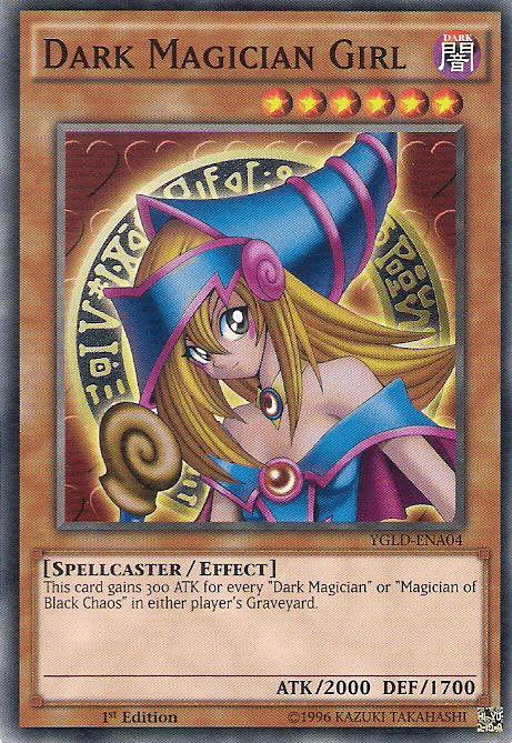 Dark Magician Girl [YGLD-ENA04] Common (ONLINE ORDER ONLY)
