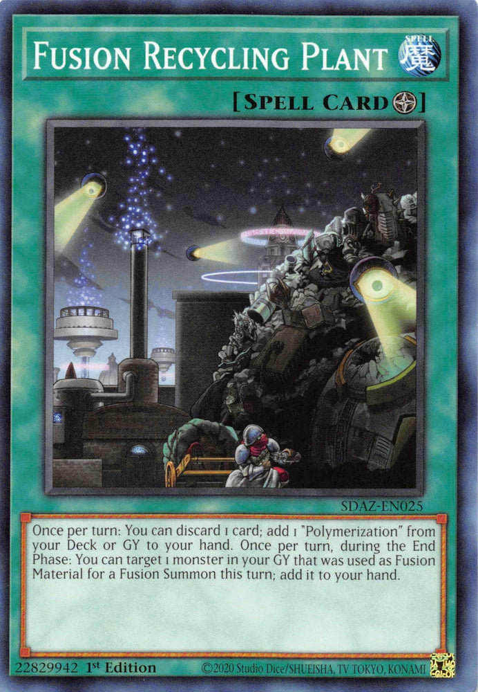 Fusion Recycling Plant [SDAZ-EN025] Common (ONLINE ORDER ONLY)