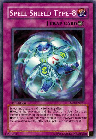 Spell Shield Type-8 [SD4-EN031] Common (ONLINE ORDER ONLY)