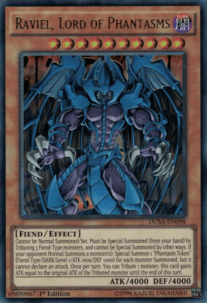 Raviel, Lord of Phantasms [DUSA-EN098] Ultra Rare (ONLINE ORDER ONLY)