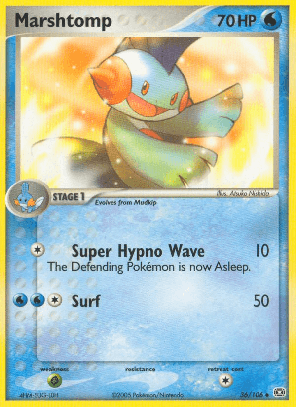 Marshtomp (36/106) [EX: Emerald] (Online Only)