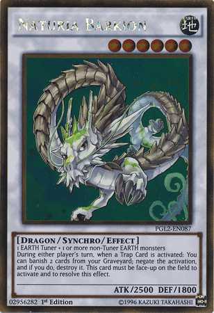 Naturia Barkion [PGL2-EN087] Gold Rare (ONLINE ORDER ONLY)