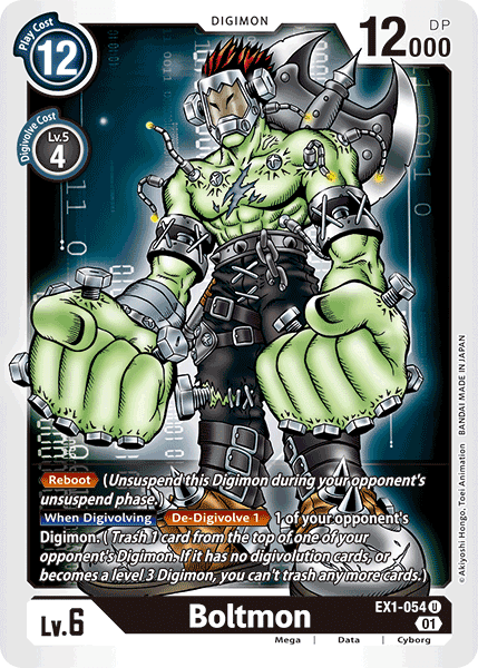Boltmon [EX1-054] [Classic Collection] (ONLINE ORDER ONLY)