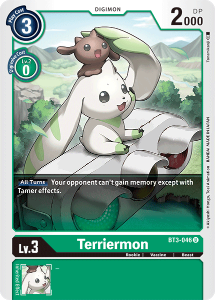 Terriermon [BT3-046] [Release Special Booster Ver.1.5] (ONLINE ORDER ONLY)