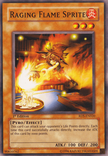 Raging Flame Sprite [RDS-EN020] Common (ONLINE ORDER ONLY)