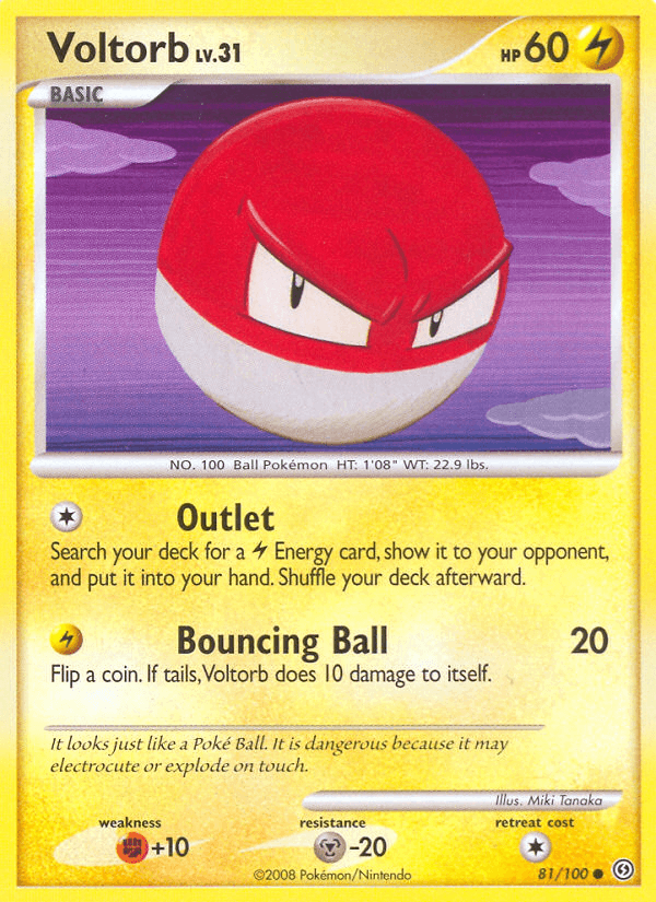 Voltorb (81/100) [Diamond & Pearl: Stormfront] (Online Only)