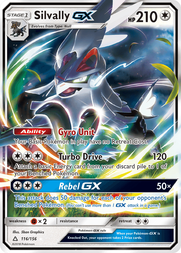 Silvally GX (116/156) [Sun & Moon: Ultra Prism] (Online Only)