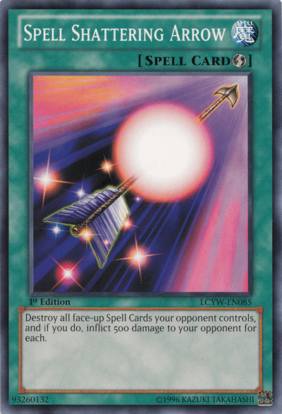 Spell Shattering Arrow [LCYW-EN085] Common (ONLINE ORDER ONLY)