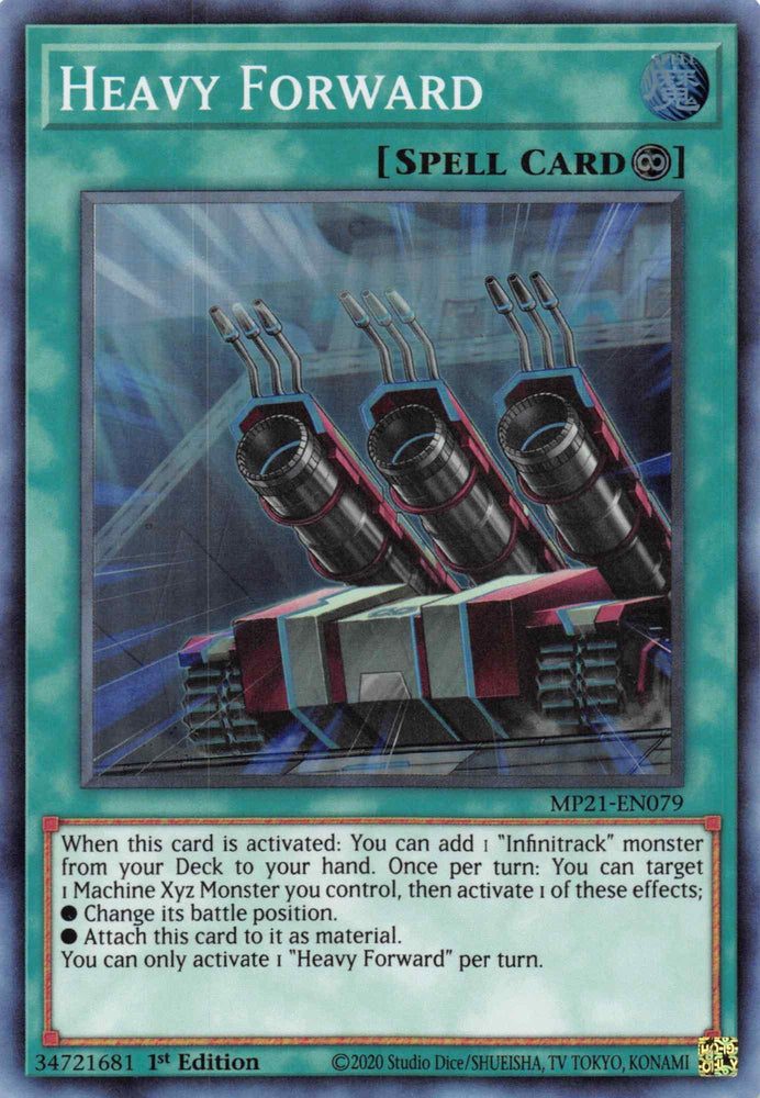 Heavy Forward [MP21-EN079] Super Rare (ONLINE ORDER ONLY)