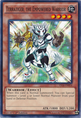 Terratiger, the Empowered Warrior [YS14-EN014] Common (ONLINE ORDER ONLY)