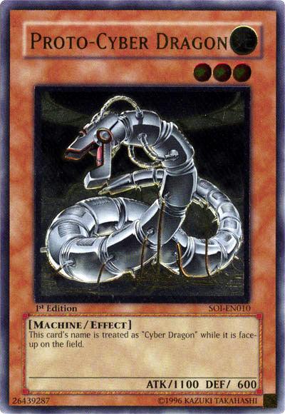 Proto-Cyber Dragon (UTR) [SOI-EN010] Ultimate Rare (ONLINE ORDER ONLY)