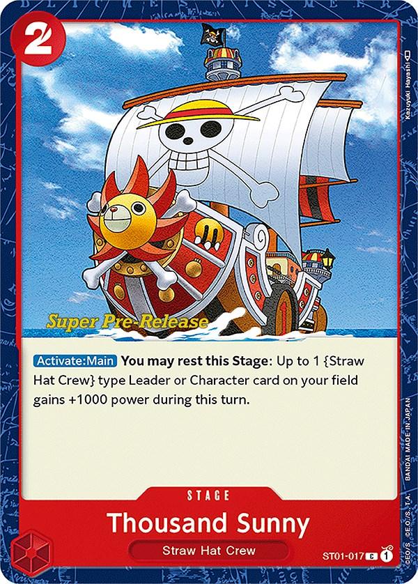 Thousand Sunny [Super Pre-Release Starter Deck: Straw Hat Crew] (ONLINE ORDER ONLY)