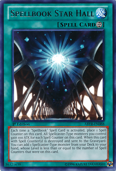 Spellbook Star Hall [ABYR-EN088] Rare (ONLINE ORDER ONLY)