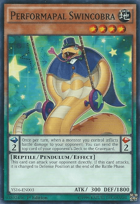 Performapal Swincobra [YS16-EN003] Common (ONLINE ORDER ONLY)