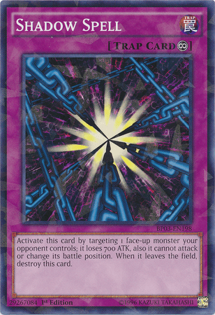 Shadow Spell [BP03-EN198] Shatterfoil Rare (ONLINE ORDER ONLY)