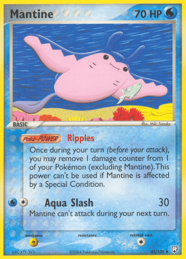 Mantine (45/109) [EX: Team Rocket Returns] (Online Only)