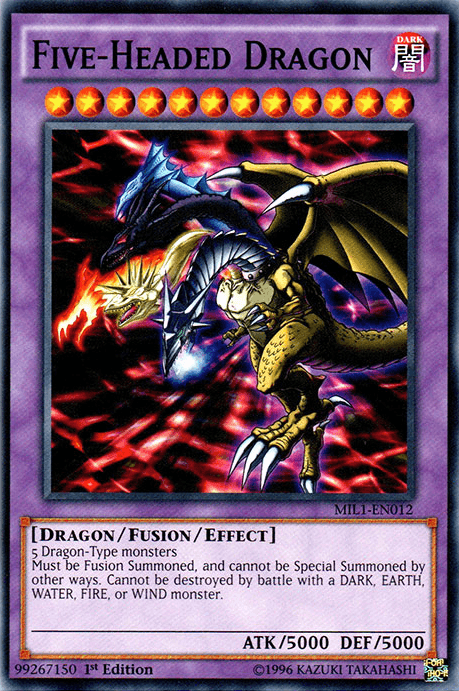 Five-Headed Dragon [MIL1-EN012] Common (ONLINE ORDER ONLY)