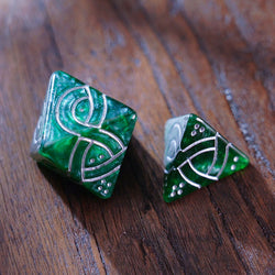 D4 & D8 Knot Dice - Small Tetrahedron (ONLINE ORDER ONLY)