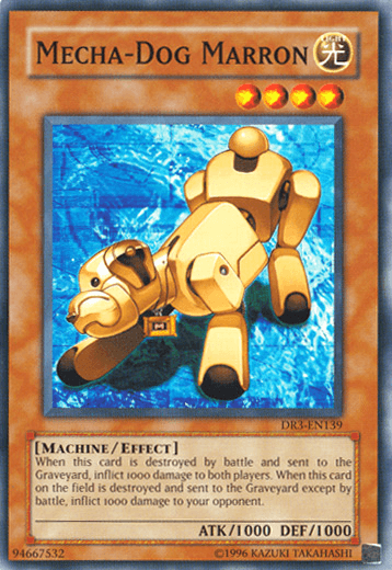 Mecha-Dog Marron [DR3-EN139] Common (ONLINE ORDER ONLY)