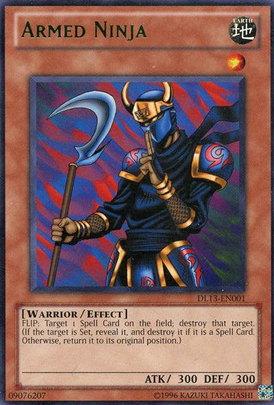 Armed Ninja (Green) [DL13-EN001] Rare (ONLINE ORDER ONLY)