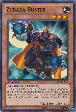 Zubaba Buster [SP14-EN019] Common (ONLINE ORDER ONLY)