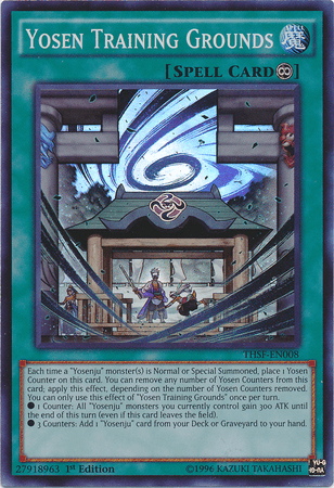 Yosen Training Grounds [THSF-EN008] Super Rare (ONLINE ORDER ONLY)