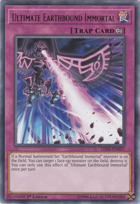 Ultimate Earthbound Immortal [LED5-EN027] Rare (ONLINE ORDER ONLY)