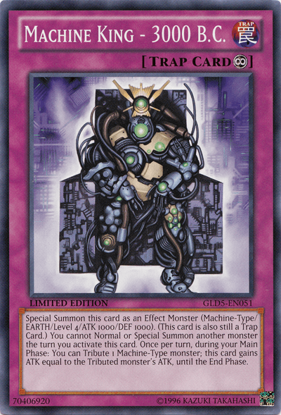 Machine King - 3000 B.C. [GLD5-EN051] Common (ONLINE ORDER ONLY)