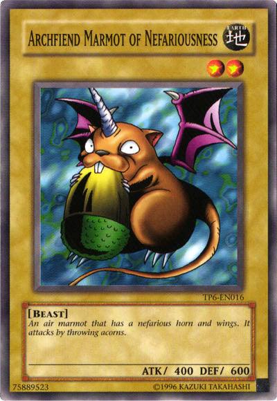 Archfiend Marmot of Nefariousness [TP6-EN016] Common (ONLINE ORDER ONLY)