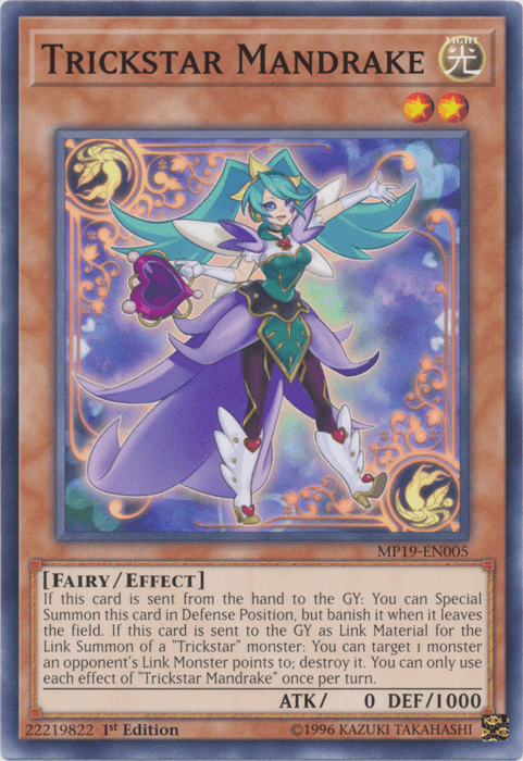 Trickstar Mandrake [MP19-EN005] Common (ONLINE ORDER ONLY)