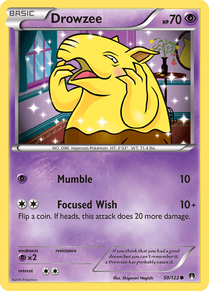 Drowzee (50/122) [XY: BREAKpoint] (Online Only)