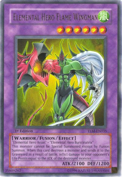 Elemental Hero Flame Wingman [TLM-EN035] Ultra Rare (ONLINE ORDER ONLY)
