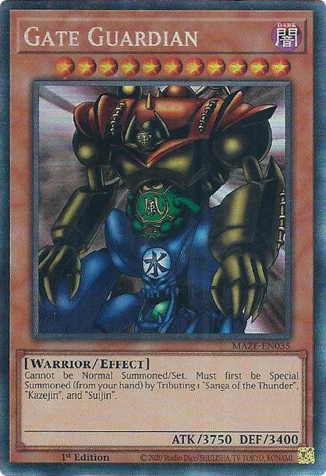 Gate Guardian [MAZE-EN035] Collector's Rare (ONLINE ORDER ONLY)