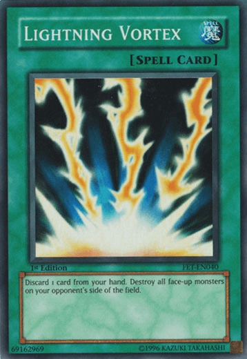 Lightning Vortex [FET-EN040] Super Rare (ONLINE ORDER ONLY)