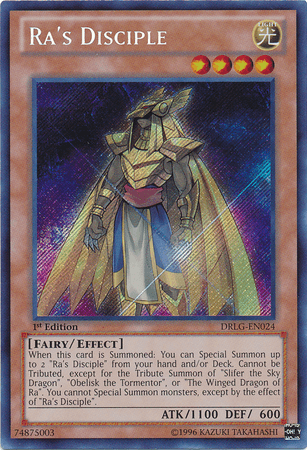 Ra's Disciple [DRLG-EN024] Secret Rare (ONLINE ORDER ONLY)