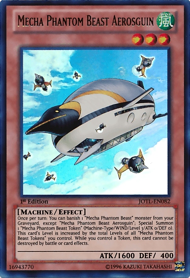 Mecha Phantom Beast Aerosguin [JOTL-EN082] Ultra Rare (ONLINE ORDER ONLY)