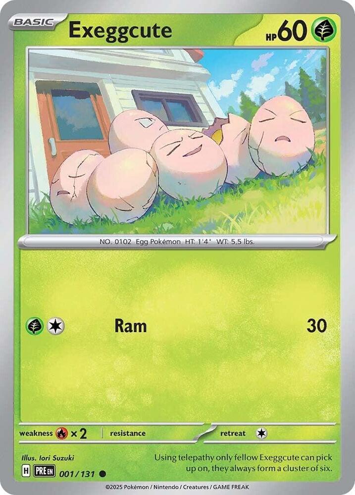 Exeggcute (001/131) [Scarlet & Violet: Prismatic Evolutions] (Online Only)