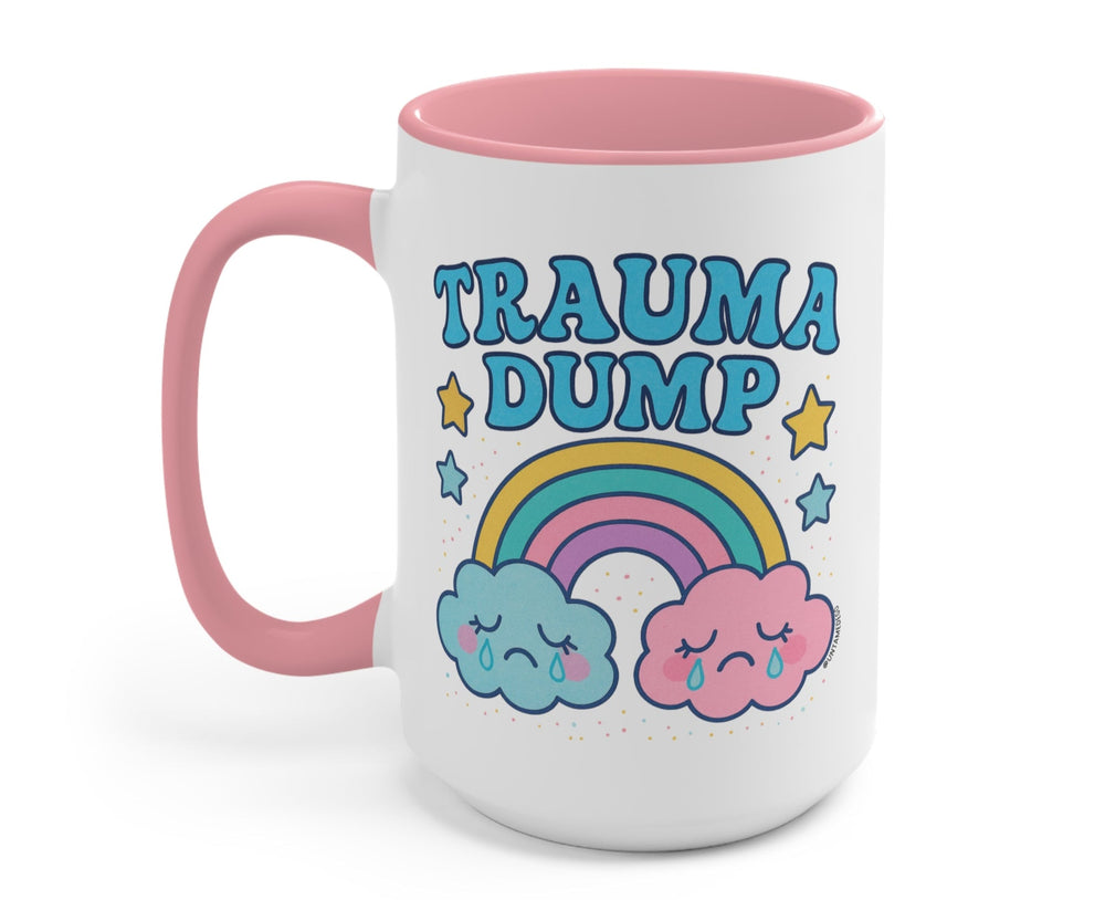 Trauma Dump Retro Mug (ONLINE ORDER ONLY)