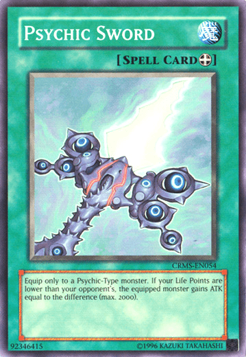 Psychic Sword [CRMS-EN054] Common (ONLINE ORDER ONLY)