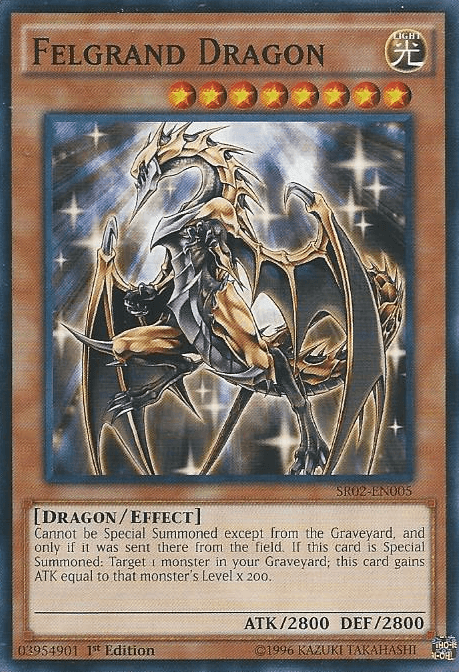 Felgrand Dragon [SR02-EN005] Common (ONLINE ORDER ONLY)