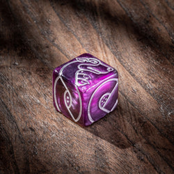 9 Celtic Animals Knot Dice - Wolfhound & Eagle (ONLINE ORDER ONLY)