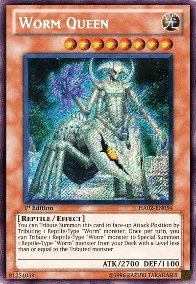 Worm Queen [HA02-EN054] Secret Rare (ONLINE ORDER ONLY)